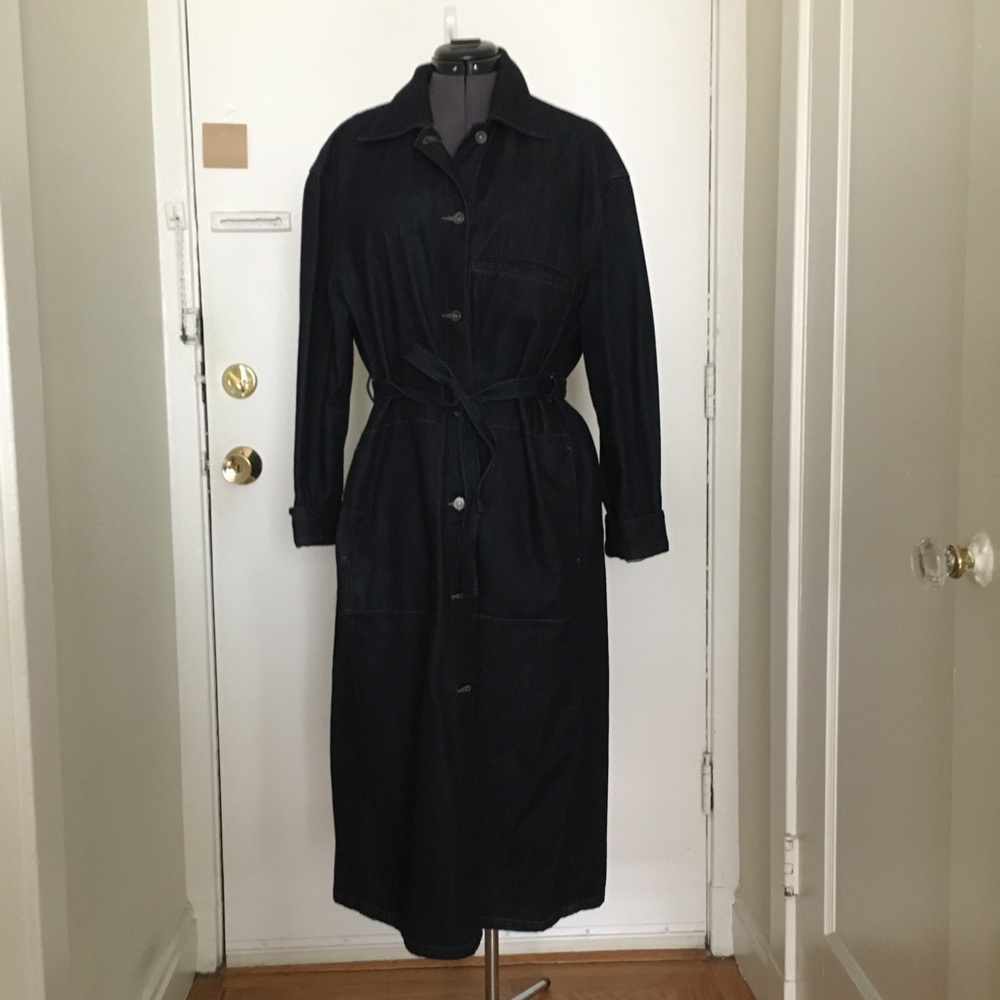 Uniqlo U Denim Trench Coat